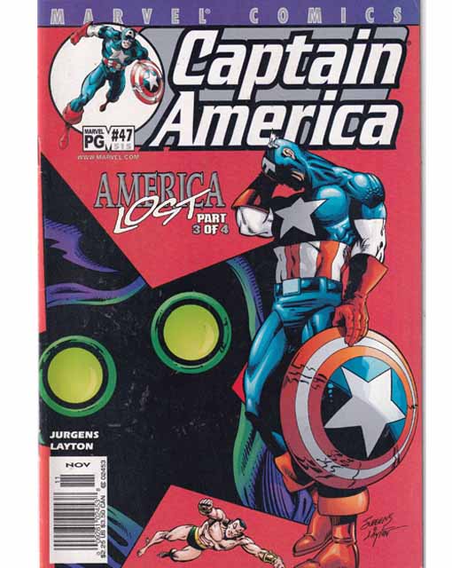 Captain America Issue 47 Vol 3 Marvel Comics Back Issues 009281024538