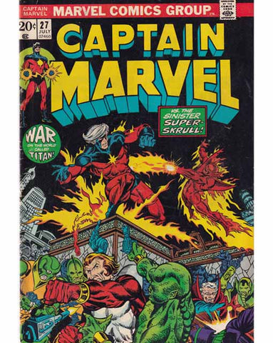Captain Marvel Issue 27 Vol 1 Marvel Comics Back Issues