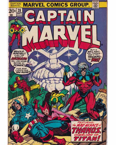 Captain Marvel Issue 28 Vol 1 Marvel Comics Back Issues