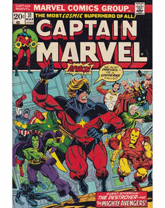 Captain Marvel Issue 31 Vol 1 Marvel Comics Back Issues