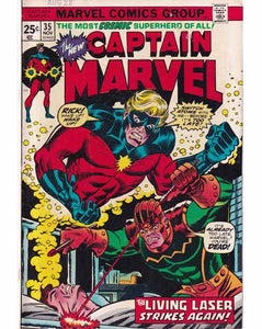Captain Marvel Issue 35 Vol 1 Marvel Comics Back Issues