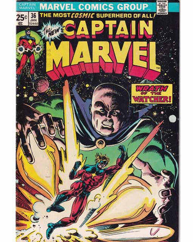 Captain Marvel Issue 36 Vol 1 Marvel Comics Back Issues