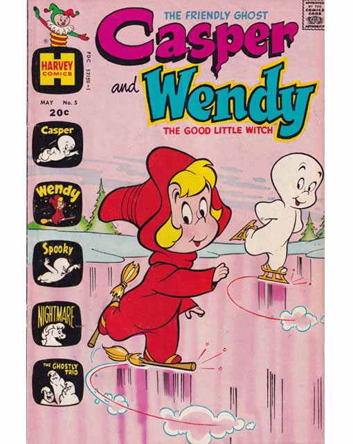 Casper And Wendy Issue 5 Harvey Comics Back Issues
