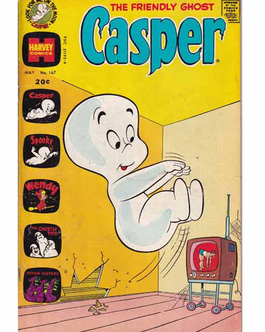 Casper The Friendly Ghost Issue 167 Harvey Comics Back Issues