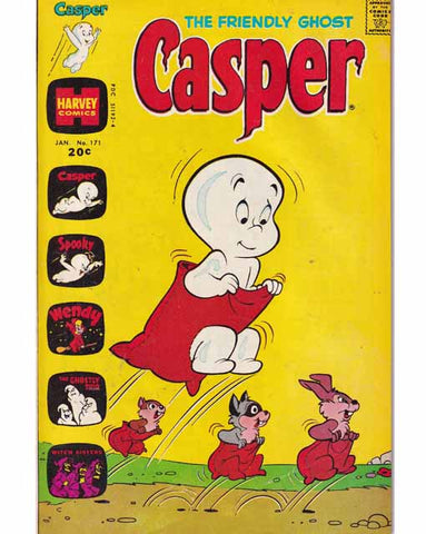 Casper The Friendly Ghost Issue 171 Harvey Comics Back Issues