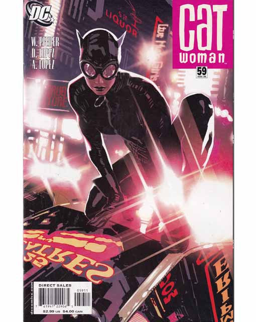 Catwoman Issue 59 Vol 3 DC Comics Back Issues 761941229065