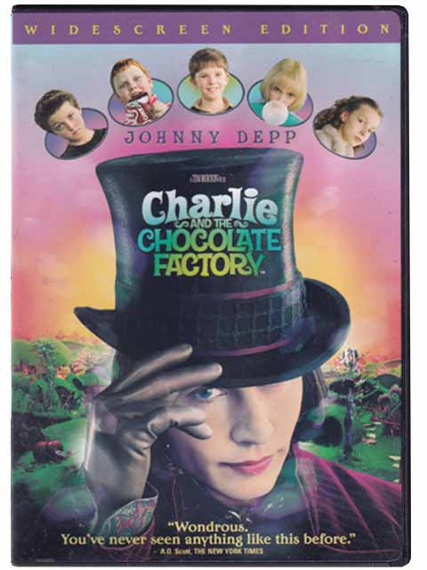 Charlie And The Chocolate Factory DVD Movie 012569715035