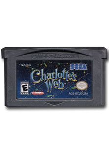 Charlotte's Web Nintendo Game Boy Advance Video Game Cartridge 0010086600391