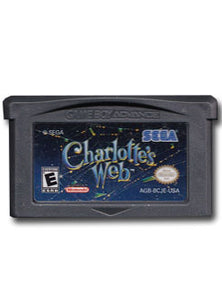 Charlotte's Web Nintendo Game Boy Advance Video Game Cartridge 0010086600391