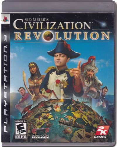 Civilization Revolution Playstation 3 PS3 Video Game 710425372407