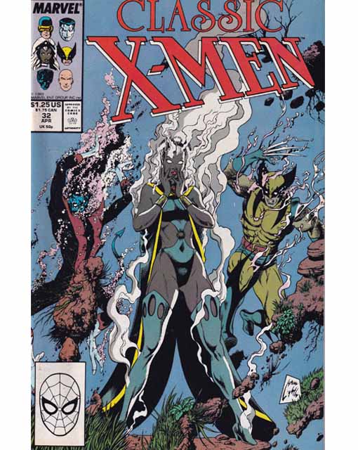 Classic X-Men Issue 32 Marvel Comics Back Issues