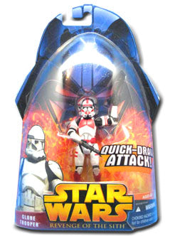 Clone Trooper Quick-Draw Attack Star Wars Revenge Of The Sith Action Figure