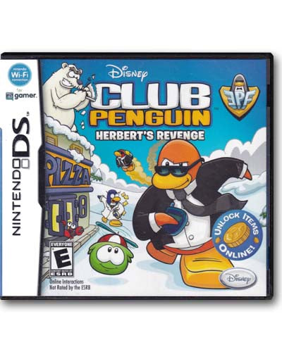 Club Penguin Herbert's Revenge Disney Nintendo DS Video Game