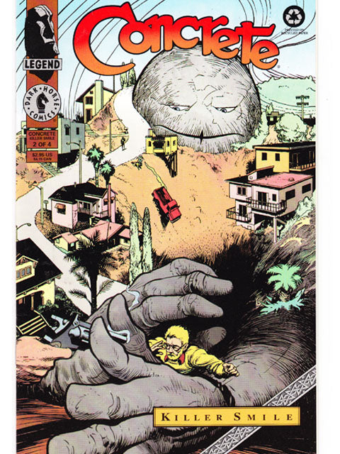 Concrete Issue 2 Of 4 Dark Horse Comics Back Issues