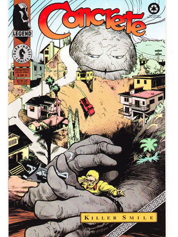 Concrete Issue 2 Of 4 Dark Horse Comics Back Issues