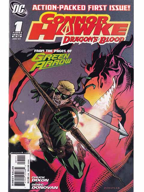 Connor Hawke Dragon's Blood Issue 1 Of 6 DC Comics Back Issues  761941255682