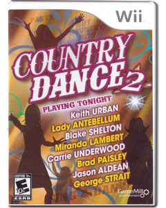 Country Dance 2 Nintendo Wii Video Game