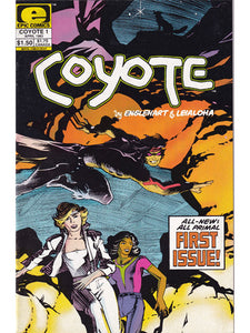 Coyote Issue 1 Epic Comics Back Issues