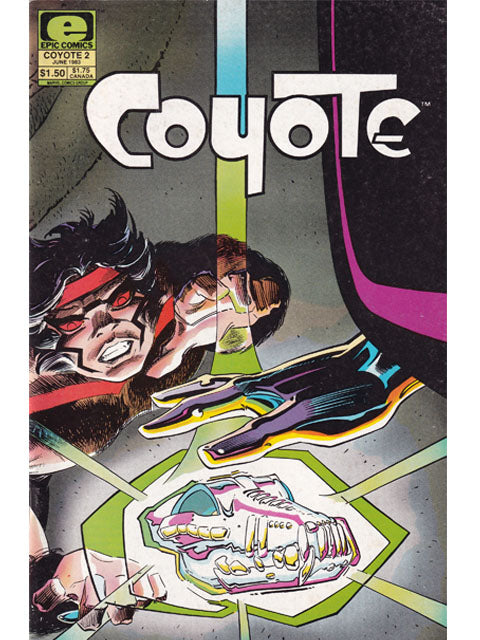 Coyote Issue 2 Epic Comics Back Issues