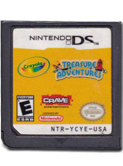 Crayola Treasure Adventure Loose Nintendo DS Video Game