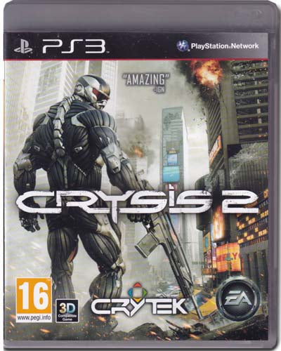 Crysis 2 Playstation 3 PS3 Video Game
