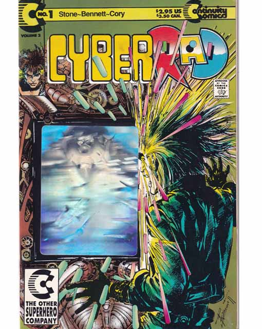Cyberrad Issue 1 Vol 2 Continuity Comics 071896474541