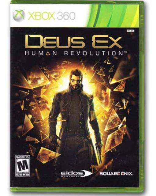 Deus Ex Human Revolution Xbox 360 Video Game 662248910185