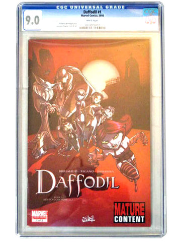 Daffodil Issue 1 Graded Comic Book