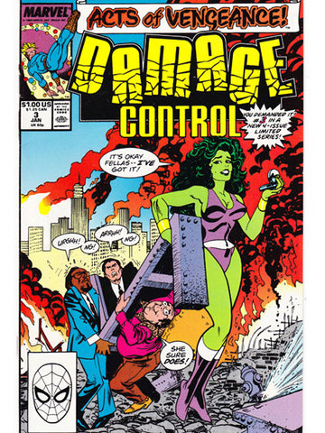 Damage Control Issue 3 Vol 2 Marvel Comics Back Issues
