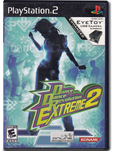 Dance Dance Revolution Extreme 2 PS2 PlayStation 2 Video Game