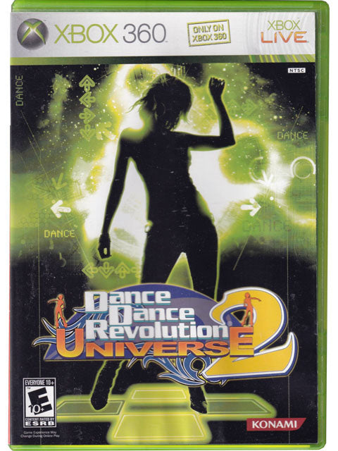 Dance Dance Revolution Universe 2 Xbox 360 Video Game