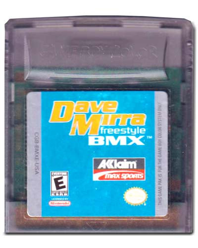 Dave Mirra Freestyle BMX Game Boy Color Video Game Cartridge