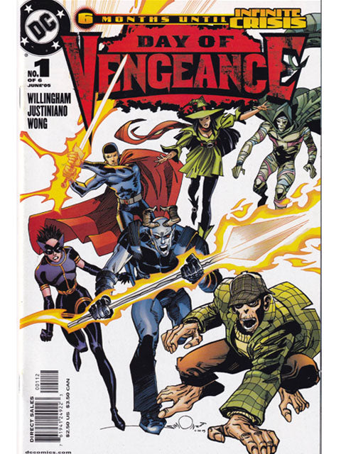 Day Of Vengeance Issue 1 Of 6 (Second Print) DC Comics Back Issues