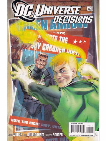 DC Universe Decisions Issue 2 Of 4 DC Comics Back Issues 761941274874