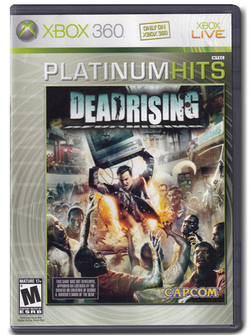 Dead Rising Platinum Hits Edition Xbox 360 Video Game