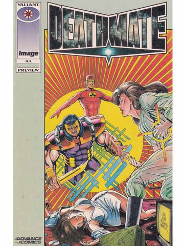Deathmate July Preview Image/Valiant Comics Back Issues