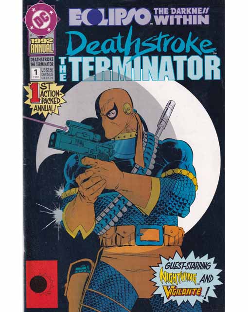 Deathstroke The Terminator Annual Issue 1 DC Comics