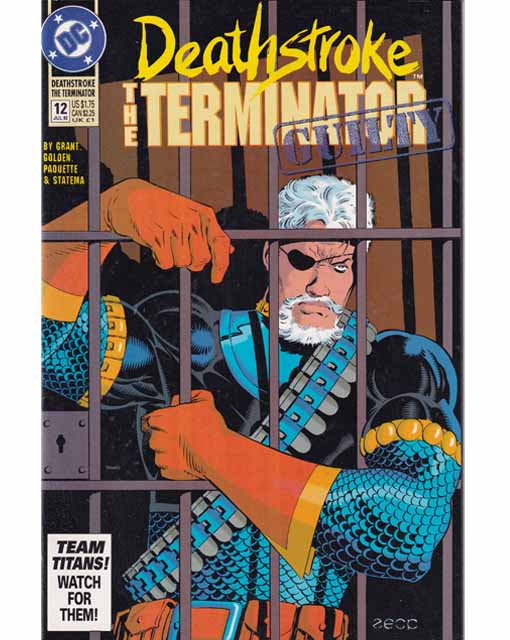 Deathstroke The Terminator Issue 12 DC Comics