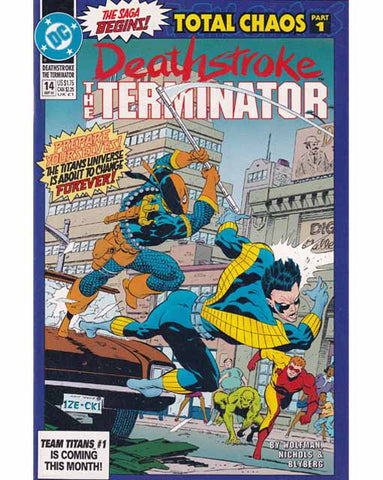 Deathstroke The Terminator Issue 14 DC Comics