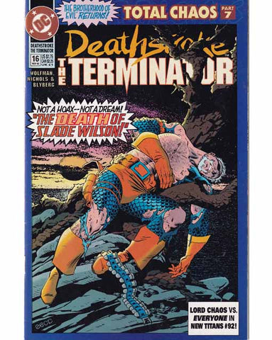Deathstroke The Terminator Issue 16 DC Comics
