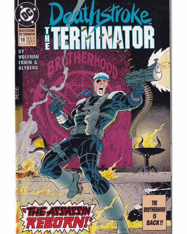 Deathstroke The Terminator Issue 18 DC Comics