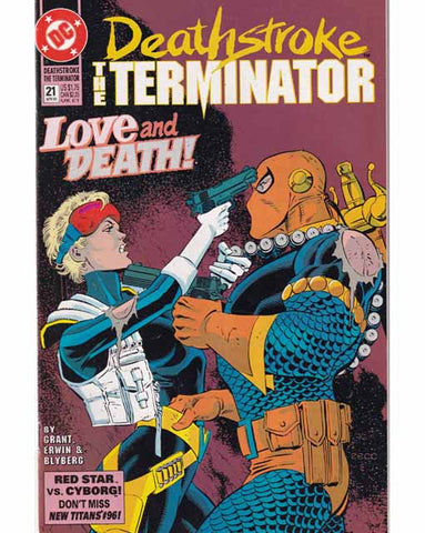 Deathstroke The Terminator Issue 21 DC Comics
