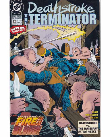 Deathstroke The Terminator Issue 22 DC Comics