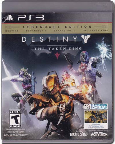 Destiny The Taken King Playstation 3 PS3 Video Game