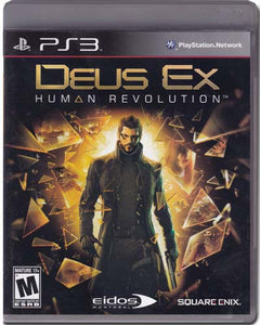Deus Ex Human Revolution Playstation 3 PS3 Video Game 662248910192