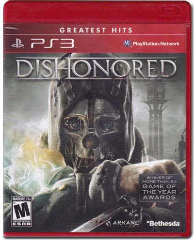 Dishonored Greatest Hits Edition Playstation 3 PS3 Video Game