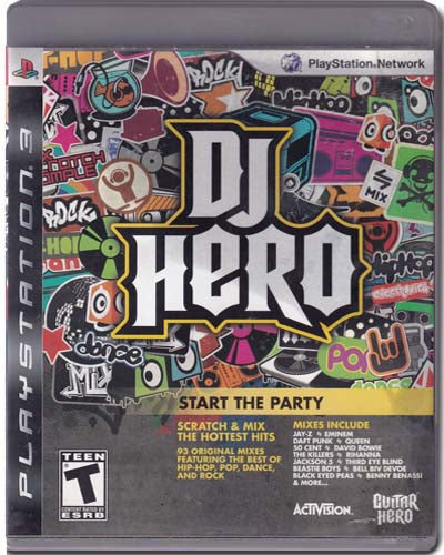 DJ Hero Playstation 3 PS3 Video Game