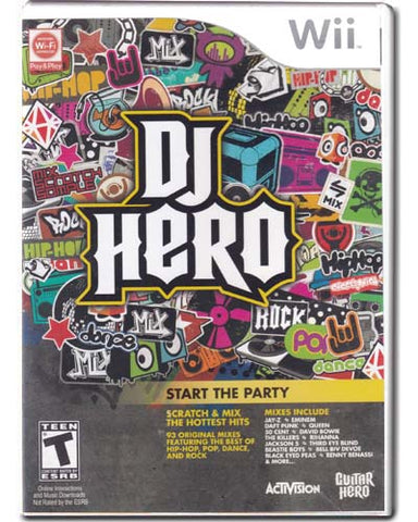 DJ Hero Nintendo Wii Video Game