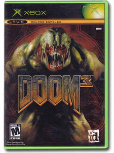 Doom 3 XBOX Video Game 047875807051