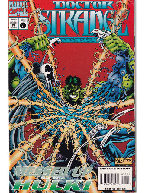 Dr. Strange Sorcerer Supreme Issue 71 Marvel Comics Back Issues